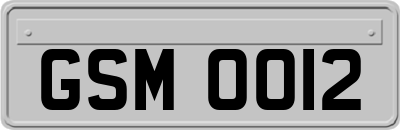 GSM0012