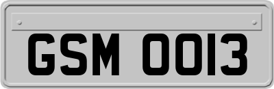 GSM0013