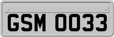 GSM0033