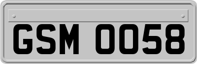 GSM0058