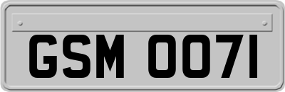 GSM0071