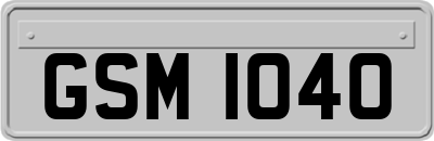 GSM1040