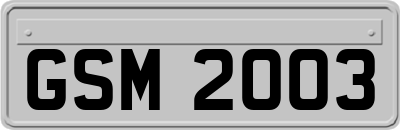 GSM2003