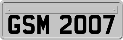 GSM2007
