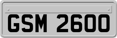 GSM2600