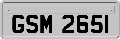GSM2651