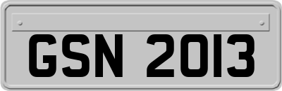 GSN2013