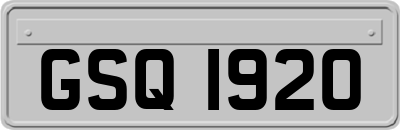 GSQ1920
