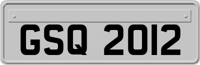 GSQ2012