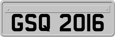 GSQ2016