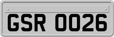 GSR0026