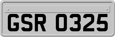 GSR0325