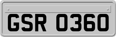 GSR0360