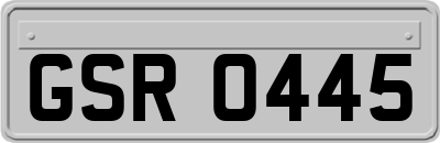 GSR0445