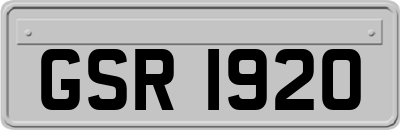 GSR1920