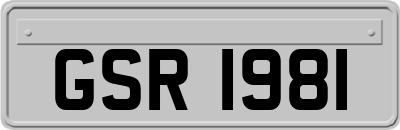 GSR1981