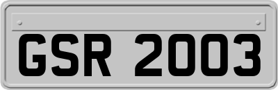 GSR2003