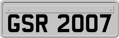 GSR2007
