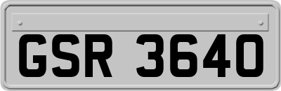 GSR3640