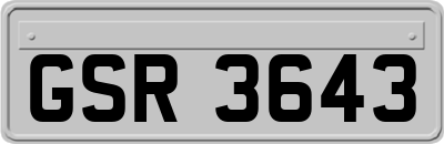 GSR3643