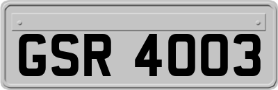 GSR4003