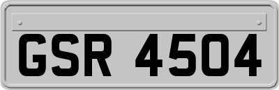 GSR4504