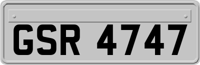 GSR4747