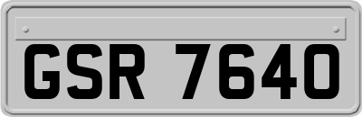 GSR7640