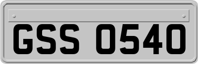 GSS0540