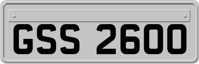 GSS2600