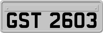 GST2603