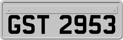 GST2953
