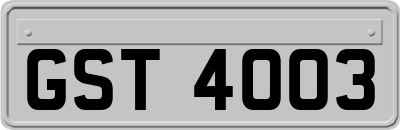 GST4003