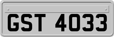 GST4033