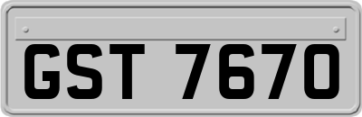 GST7670