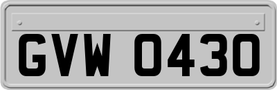 GVW0430