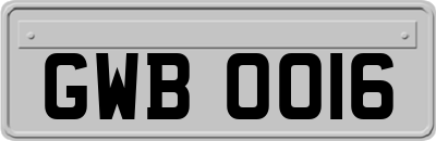 GWB0016