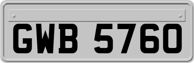 GWB5760