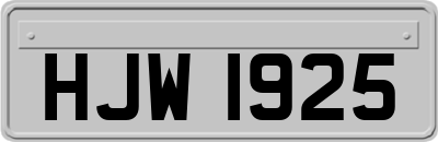 HJW1925