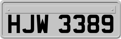 HJW3389