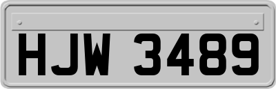 HJW3489
