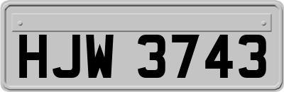 HJW3743