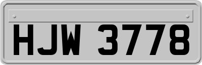 HJW3778