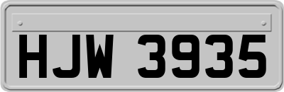HJW3935