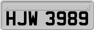 HJW3989