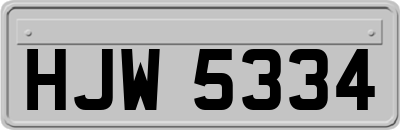 HJW5334
