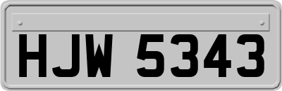 HJW5343
