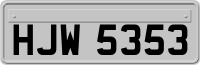 HJW5353