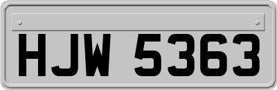 HJW5363