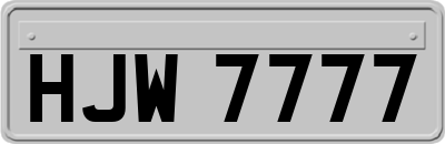 HJW7777
